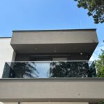 Balkon inklusive Gläser